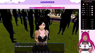 Vtuber Lewdneko Plays Harem Hotel Part 20 Slave Maid Game