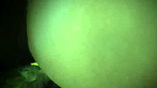 Damn! Check that huge ass on this ebony gata!