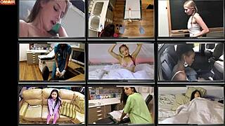 Patient jackie banes gets hitachi magic wand orgasms during medical examination at hitachihoescom