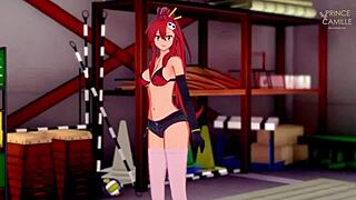 i'm skinny babe yoko littner, so horny i need hard sex in gurren lagann