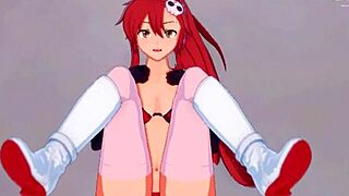 i'm skinny babe yoko littner, so horny i need hard sex in gurren lagann
