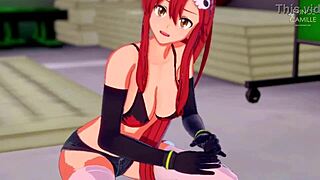 i'm skinny babe yoko littner, so horny i need hard sex in gurren lagann