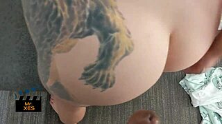 blonde almost caught deepthroating