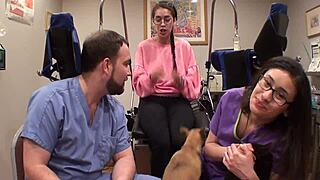 Doctor Binds Teen Patient Kitty Catherine In Latex