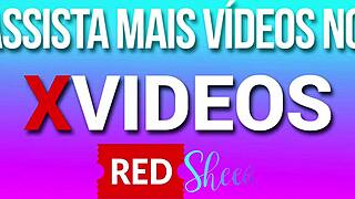 Hey, why not watch Kel Abate and Bruno Abate get naked after kissing in sheer red?