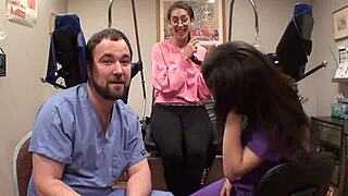 Doctor Binds Teen Patient Kitty Catherine In Latex