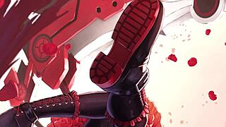 Ruby and Blake are training me as their pet in this RWBY hentai femdom session.