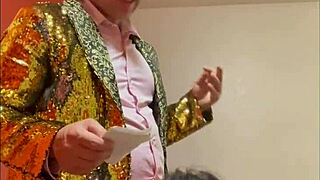 Mchenry Cruiser Receives Blowjob During Standup Comedy Performance