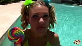 blonde cutie gets intense anal before meeting starts