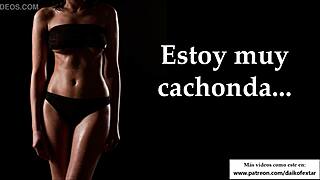 stroke to my big tits in spanish