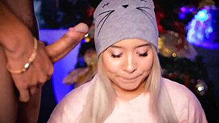 i give my friend a footjob with my fat feet