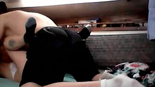 Ted and Nik Enjoying Intimate Moments on Their Boat