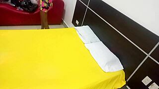 We started homemade porn with a sleepover with my brunette stepsister and then mounted her