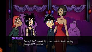 Amity Park 4Some Dancing Leads To Creampie