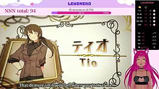 Vtuber LewdNeko Plays Evenicle Game With Creampie Scenes