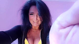 cock rating by hot mistress nadi zabava turns me on so much