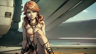 Hey, Check Out AI-Generated Oerba Dia Vanille Hentai Art!