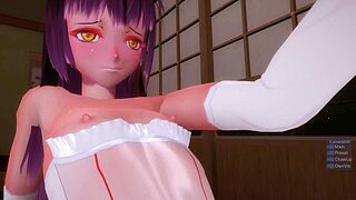 I’m so lost in Yui’s forgotten girl story, part 2, with uncensored 3D hentai in 4K ultra settings.