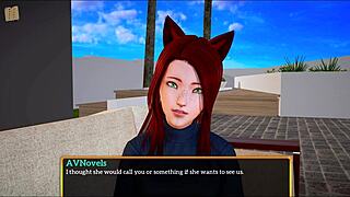 Oh, my new family with redhead and brunette small tits!