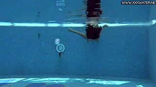 Jessica lincoln is the hottest girl swimming underwater