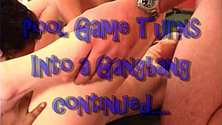 man, pool games got wild turnin into gangbang... didnt expect fingering n facial like this, ya know?