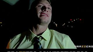 Thick Big Tit Cop Deepthroats And Rides Dick