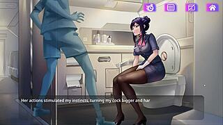 Succubus Rides in Cowgirl Position