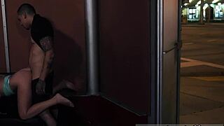 Redhead Valerie White enjoys intense BDSM session with rough pussy pounding