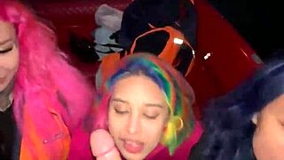 asian girls roxi and anna surprise guy on boat 😊