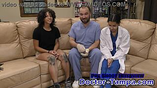 Join Doctor Tampa for Nicole Luva's First Gyno Exam with Nurse Aria Nicole's Help