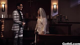 Joanna Angel, ready for Mick Blue and Zac Wild to stuff you?