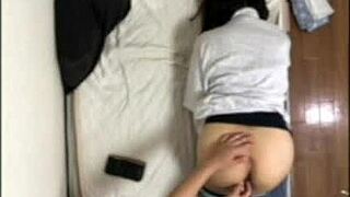 Perverted couple bangs all day without leaving home