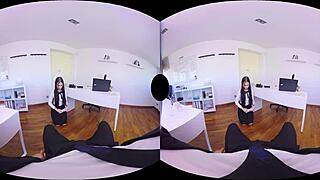 Watch This VirtualRealPorn Secretary Handle Every Task in Stunning 3D Detail