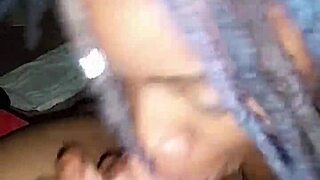she gives a sloppy blowjob to that guy