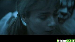 anna's man, uh, wraps arms round her n whips out huge boner to stuff muff