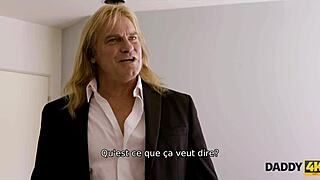 Daddy4K Naughty Bride Has Sex With Father