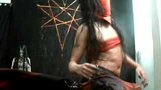 Dark Siren M Harlot Lures with Monster Cock. She Seduces as a Shemale Prostitute in Wild Scenes.