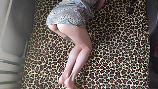 slender babe plays with sex toys for intense female orgasm.