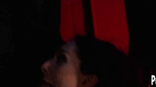 afraid teen fucked by milf with big black dildo