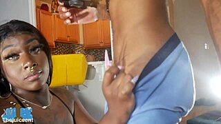 Throat challenge for BBC lovers featuring deep throat and choking