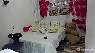 Just watching this Colombian camgirl finger her tight pussy