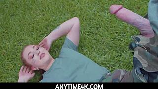 Hot teens anytime sex for drill instructor