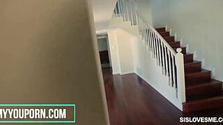 Step Sis and Bro Getting Naughty in Bed Together