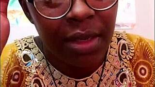 Ebony MILF Slut Rates Her Wild Blowjob Skills