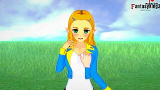 Rescued Zelda, Then Fucked Boye in Wild POV Action - Breath of the Wild Short.