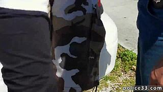 Emo cop kink in gay porn: shoplifting leads to intense bum fucking