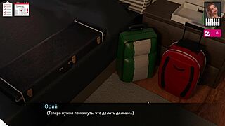 Teen whore Melody rides monster cock in intense blowjob and ass sex gameplay part 1