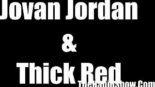 thickred taking that big black cock