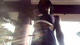 The crazy bitch is looking for a supermarket just to get a lighter to smoke