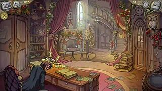 Innocent witch gently jerks me off in gameplay